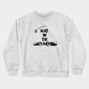 Head in the clouds doodle style Crewneck Sweatshirt